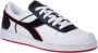 Diadora Magic Basket Low Icona Lage sneakers Leren Sneaker Wit - Thumbnail 14