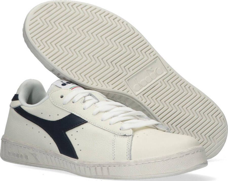 Diadora Game L Low Waxed Lage sneakers Leren Sneaker Heren Wit