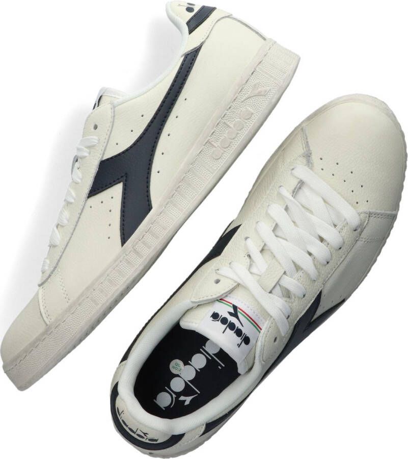 Diadora Game L Low Waxed Lage sneakers Leren Sneaker Heren Wit