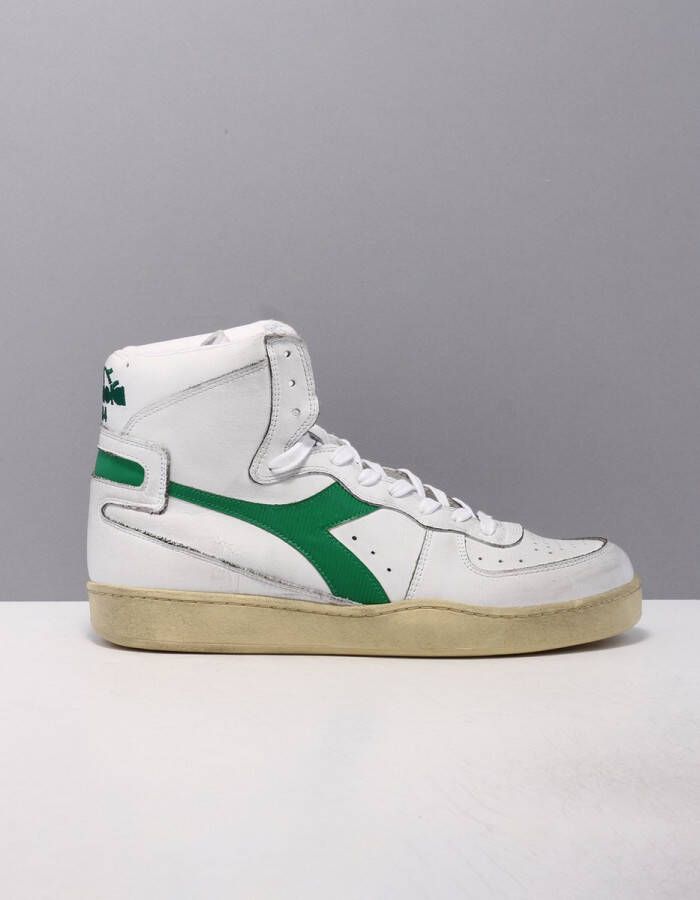 Diadora Heren Mi Basket Used Sneakers Wit