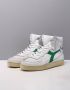 Diadora Heritage mi basket used sneakers wit c0657 white white leer 43 5(9+ ) - Thumbnail 11