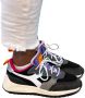 Diadora Jolly Suede Mesh Woman Lage sneakers Dames Zwart - Thumbnail 7