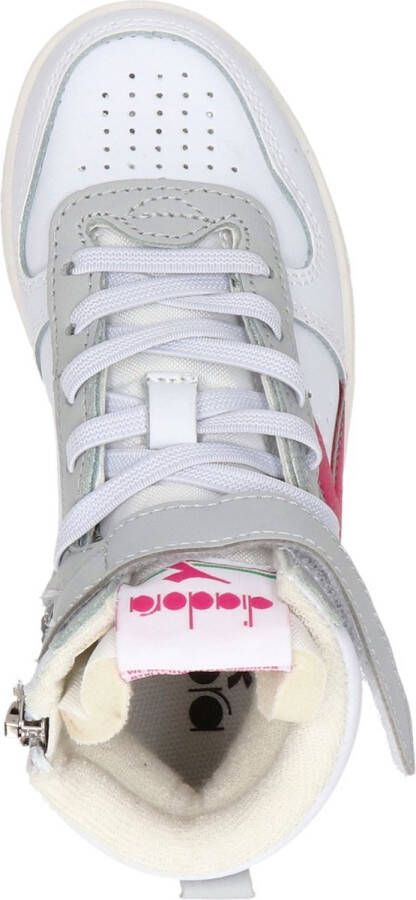 Diadora Magic Basket Mid Ps Hoge sneakers Meisjes Wit