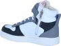 Diadora Magic Basket Mid Ps Hoge sneakers Meisjes Wit - Thumbnail 10