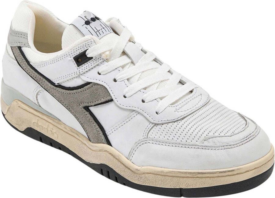 Diadora Unisex B.560 Used Sneakers Wit