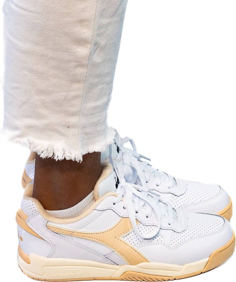 Diadora Winner Lage sneakers Leren Sneaker Dames Wit