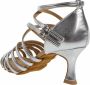 Diamant Dansschoenen Dames 108-077-013 Bruidsschoenen Latin Dansschoenen Hak 5 cm Bruiloft Hakken Dames Suede Zool - Thumbnail 5