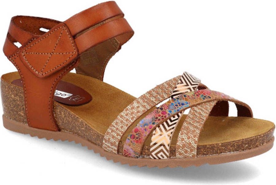 digo Leren Sandalen Multicolor