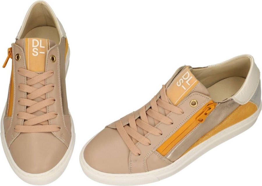 DL Sport Dlsport -Dames nude oud-roze sneakers