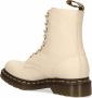 Dr. Martens 1460 PASCAL PARCHMENT BEIGE Volwassenen VeterlaarzenHalf-hoge schoenen Wit beige - Thumbnail 6