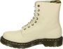 Dr. Martens 1460 PASCAL PARCHMENT BEIGE Volwassenen VeterlaarzenHalf-hoge schoenen Wit beige - Thumbnail 7