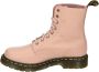 Dr. Martens 1460 PASCAL PEACH BEIGE VeterlaarzenHoge sneakersDames veterschoenenHalf-hoge schoenen Oranje - Thumbnail 6