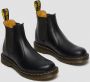 Dr. Martens Klassieke Chelsea-laarzen van glad leer met gele stiksels en AirWair-logo Black - Thumbnail 13