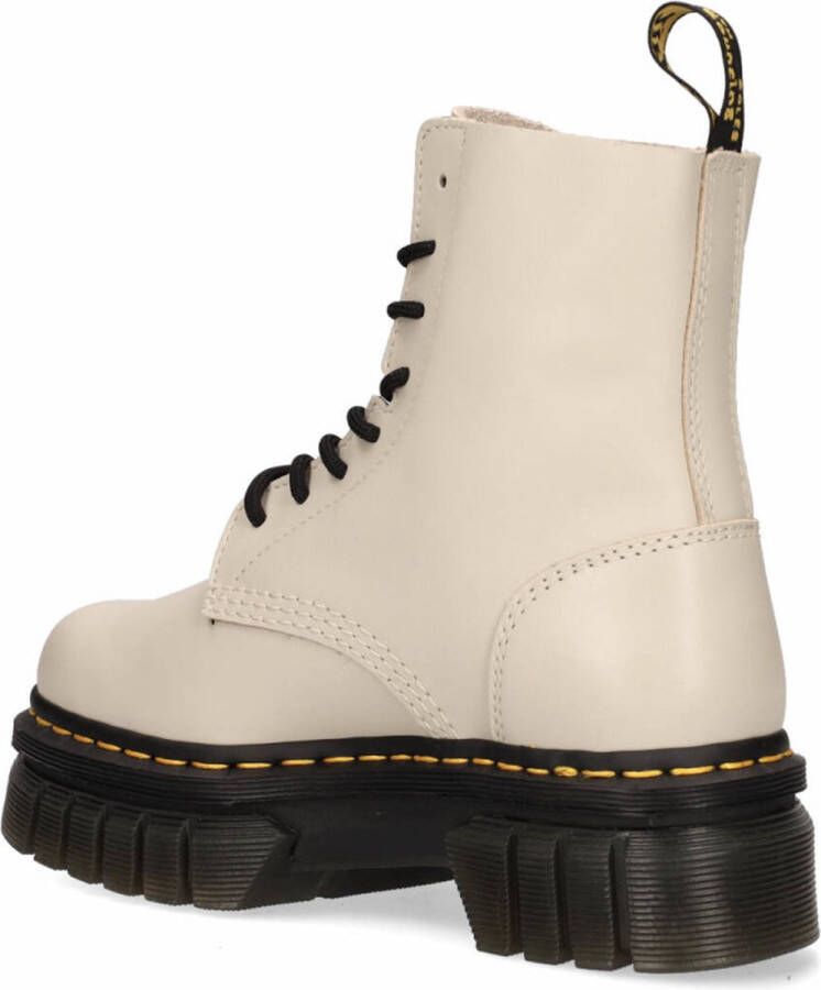 Dr. Martens Audrick Platform Grey Nappa Lux Dames Boots