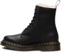 Dr Martens Serena enkellaarsjes met voering van imitatiebont Dr. Martens Zwart Dames - Thumbnail 10