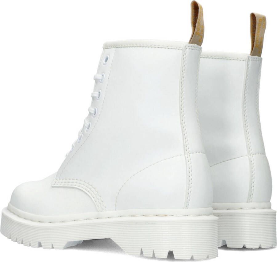 Dr. Martens Dr Martens Vegan 1460 Bex Mono Veterboots Laarzen Met Veters Dames Wit - Foto 6