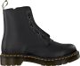 Dr Martens Dr. martens 1460 Pascal Front Zip Dames Veterboots Mat Zwart - Thumbnail 34