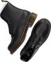 Dr Martens Dr. martens 1460 Pascal Front Zip Dames Veterboots Mat Zwart - Thumbnail 38