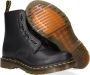 Dr Martens Dr. martens 1460 Pascal Front Zip Dames Veterboots Mat Zwart - Thumbnail 24