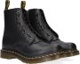 Dr Martens Dr. martens 1460 Pascal Front Zip Dames Veterboots Mat Zwart - Thumbnail 28