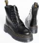 Dr Martens Dr. Martens SINCLAIR BLACK MILLED NAPPA Volwassenen VeterlaarzenHalf hoge schoenen Kleur Zwart - Thumbnail 14