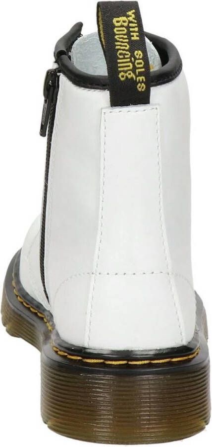 Dr. Martens Veterboots Wit Lak 030307 Dames