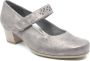 Durea 5735 Taupe Pump klittenband sluiting nubuck Wijdte H - Thumbnail 4