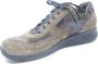 Durea 6260 682 9850 Khaki dames sneaker met rits wijdte E - Thumbnail 4