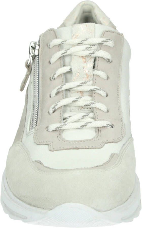 Durea 6263 E Volwassenen Lage sneakers Wit beige