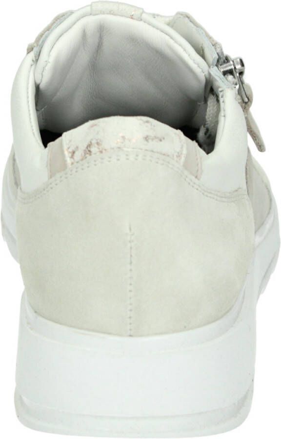 Durea 6263 E Volwassenen Lage sneakers Wit beige