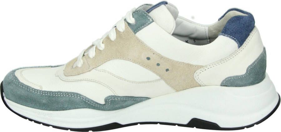 Durea 6267 K Volwassenen Lage sneakers Wit beige