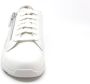 Durea 6271 685 0343 Wit combi kleurige sneakers met rits - Thumbnail 4