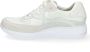 Durea 6272 H Volwassenen Lage sneakersDames sneakers Wit beige - Thumbnail 9