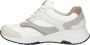 Durea 6273 H Volwassenen Lage sneakersDames sneakers Wit beige - Thumbnail 11