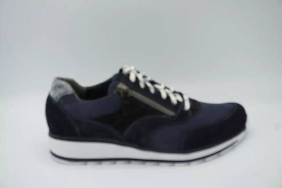 Durea 6279 Marine zwart H d.blauwe sneaker Kleur Blauw)