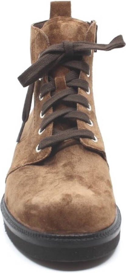 Durea 9720 Veterboots Suede Smal Wijdte E