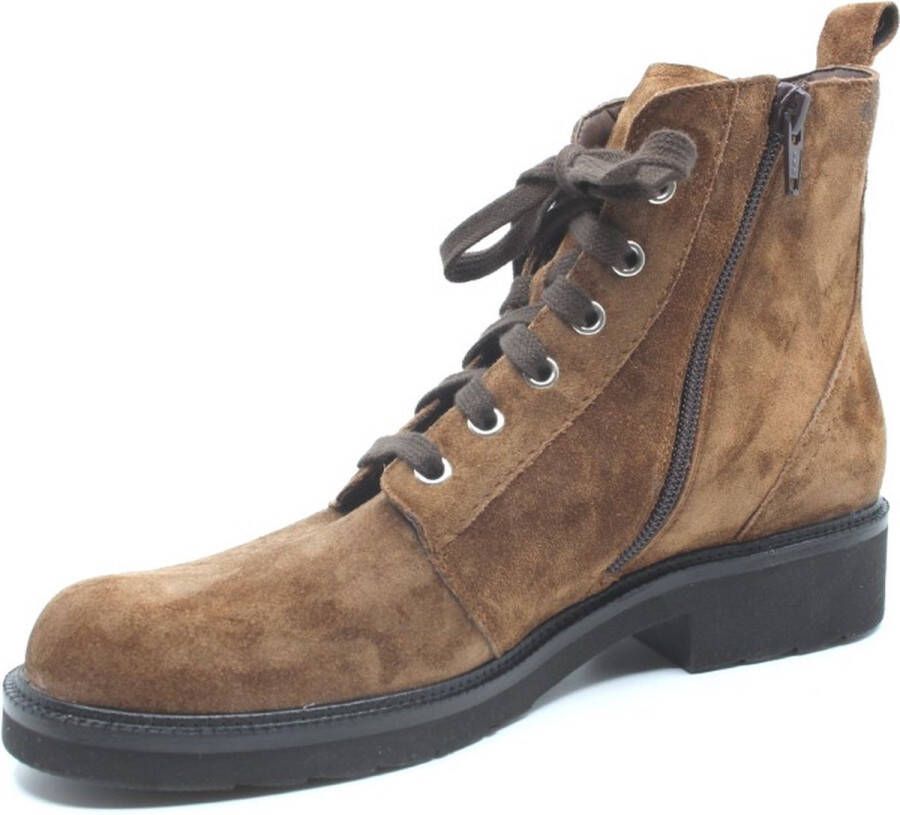 Durea 9720 Veterboots Suede Smal Wijdte E