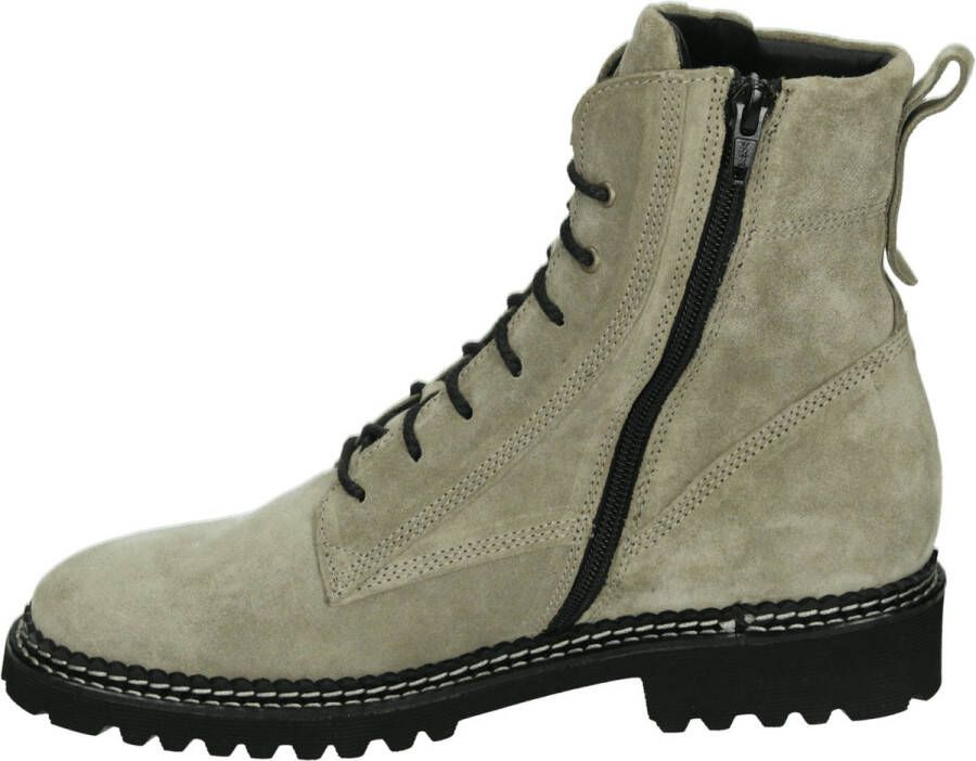 Durea 9722 G Volwassenen VeterlaarzenHoge sneakersDames veterschoenenHalf-hoge schoenen Taupe - Foto 3