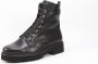 Durea 9758 758 5598 Zwarte dames veterboot wijdte K - Thumbnail 5