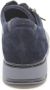 Durea Sneaker 6263 685 9853 Marine Blauw Metallic Combi Suède Wijdte H 4½ 37½ - Thumbnail 6