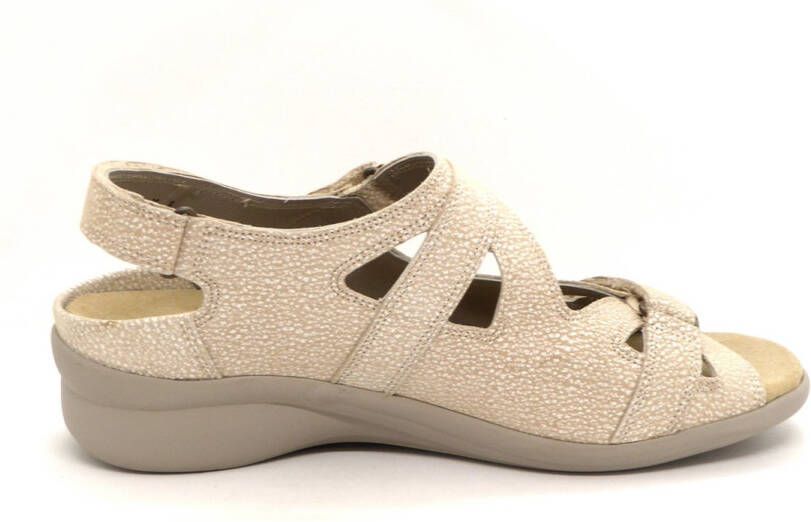 Durea Dames Sandaal 7376-219-0192 Beige Wijdte K (41)