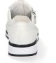 Durea 6263 682 9788 Witte smalle sneakers wijdte E - Thumbnail 6