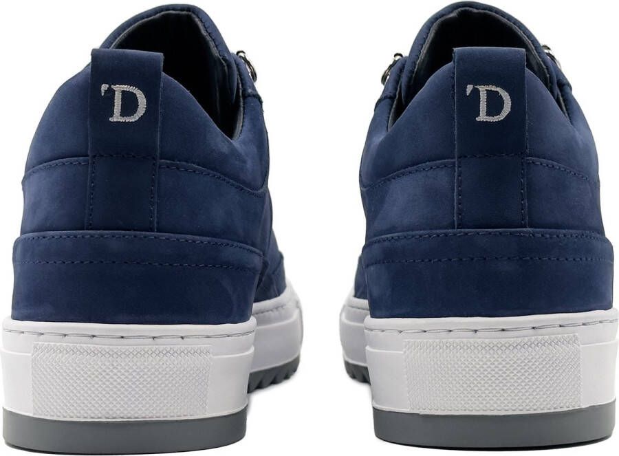 DUTCH'D Myth Blue + Gratis Dawn Zonnebril t.w.v 44 Euro! Nubuck Leer Blauw