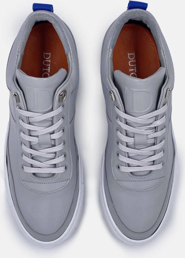 DUTCH'D Myth Grey Nubuck + Gratis Dawn Zonnebril t.w.v 44 Euro! Leer Grijs