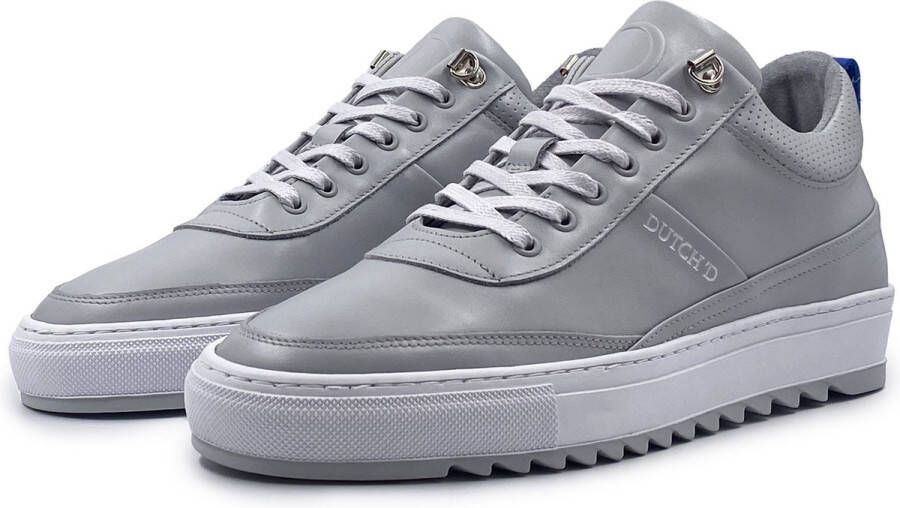 DUTCH'D Myth Grey Nubuck Leer Grijs