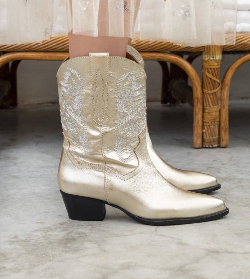 DWRS LABEL Westernboots Brady Champagne