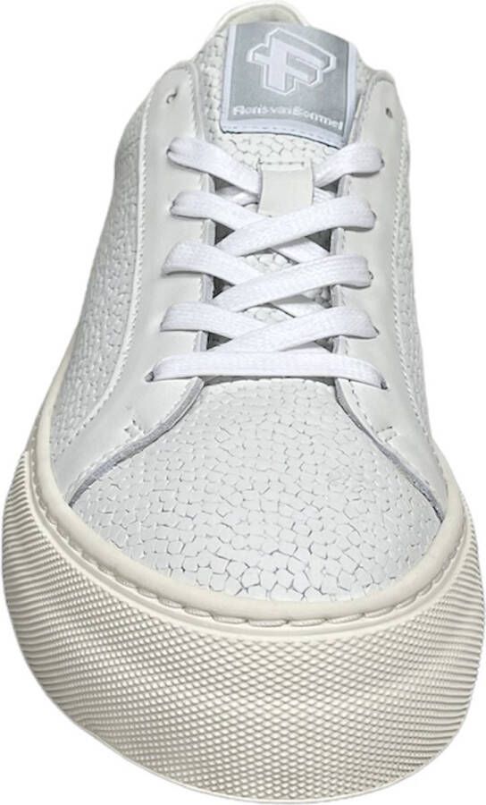 Floris van Bommel Floris v Bommel Vinni SFW10059-60-06 White Sneakers Dames sneaker Dames mode Veterschoen Floris van bomme - Foto 11