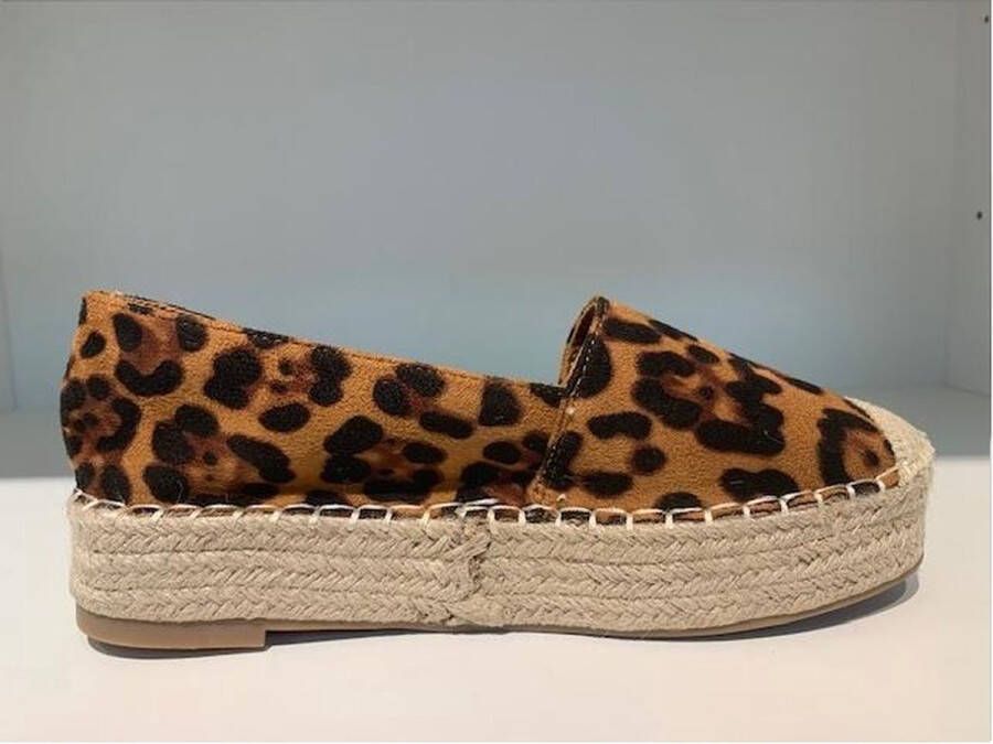 Espadrilles Luipaard Print