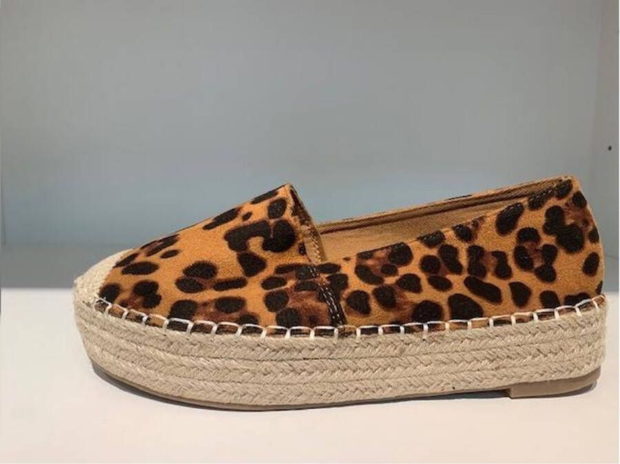 Espadrilles Luipaard Print