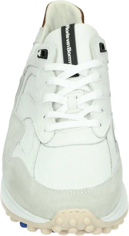 Floris van Floris van Bommel van Floris van Bommel Sneakers Heren Lage sneakers Herenschoenen Leer SFM-10202 print Grijs